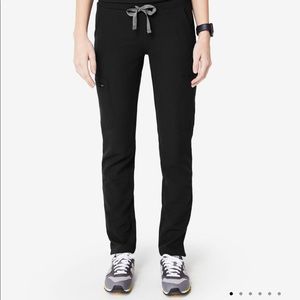 FIGS Black Yola Bottoms XS